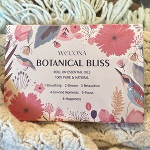 Botanical Bliss Roll-On Essential Oils - Floral Pink Box